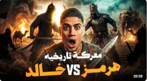 الملحمة التاريخية بين هرمز وخالد بن الوليد | انتصار المسلمين العظيم